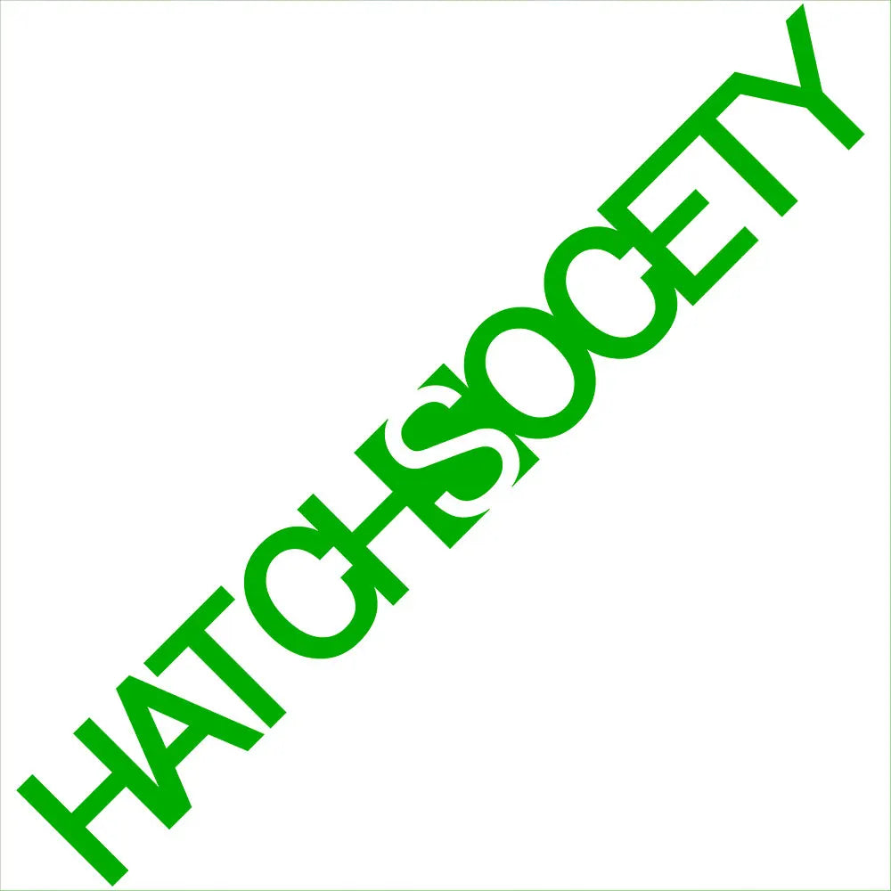 Hatch Society Car Stickers Windshield Banner JDM Graphics Fits Low Stance Decoration Sticker Die Cutting Vinyl Decals