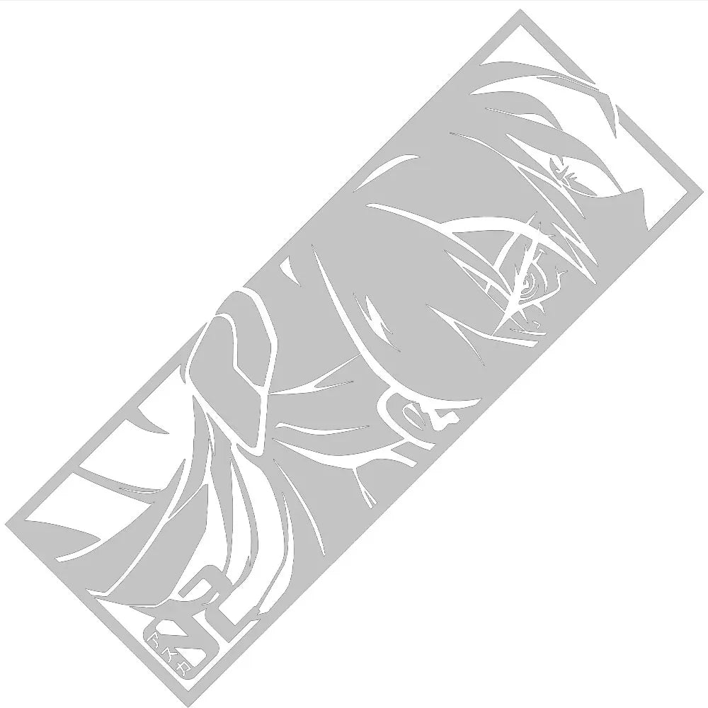 Asuka 02 Car Sticker Anime Beautiful Girl The Window Decoration Laptop Computer Stickers Auto Parts PVC Die Cutting Vinyl Decals