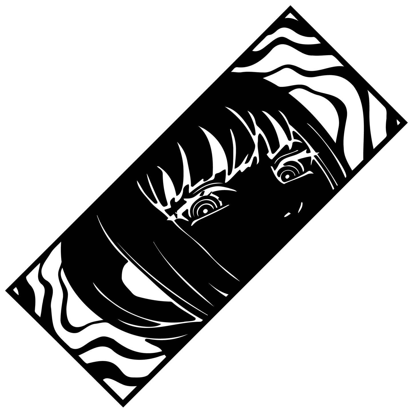 Chainsaw Man Car Sticker Window Decoration Anime Beautiful Girl Stickers Laptop Computer Auto Parts Makima Die Cutti Vinyl Decal