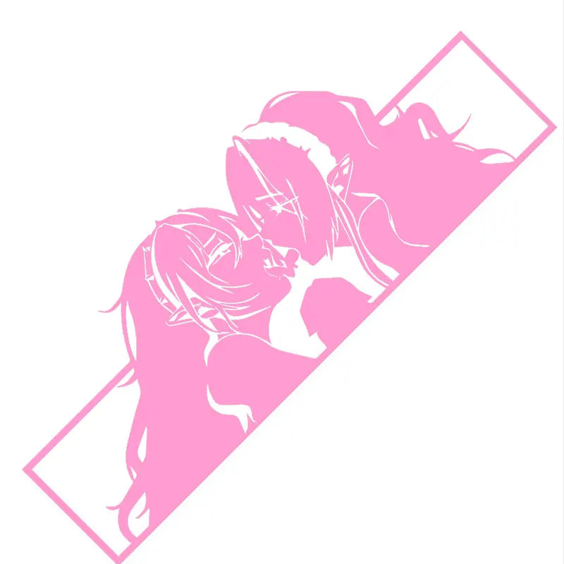 Anime Waifu Car Sticker Decal Waterproof Vinyl