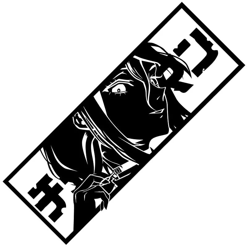Makima Anime Girl Car Sticker Vinyl Decal