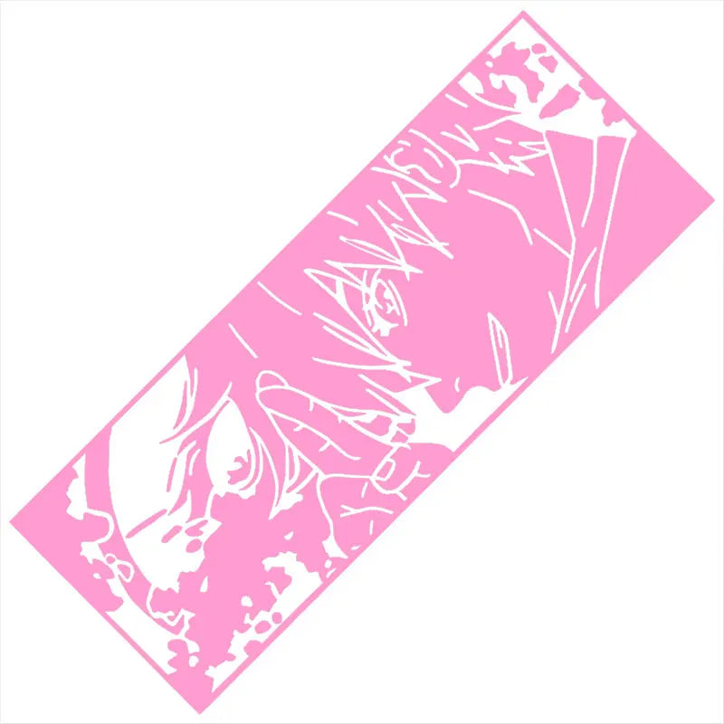 Anime Car Sticker Decals: Laptop, Bumper, Window Decor