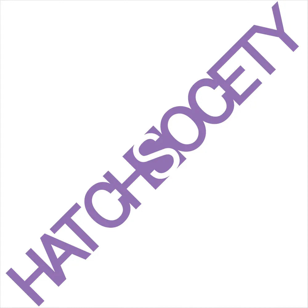 Hatch Society Car Stickers Windshield Banner JDM Graphics Fits Low Stance Decoration Sticker Die Cutting Vinyl Decals