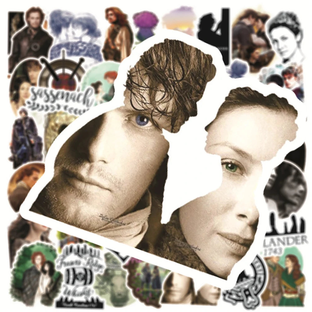 10/30/50PCS Outlander TV Show Sticker Pack