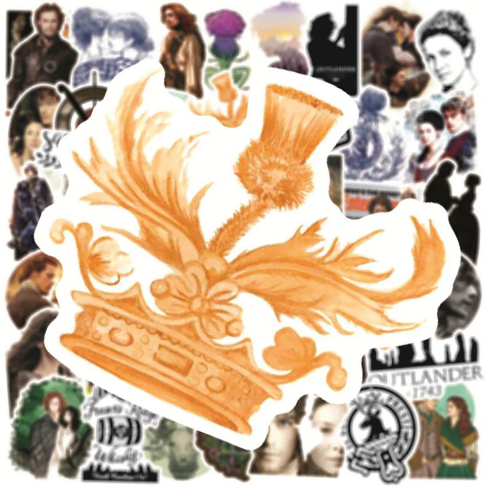 10/30/50PCS Outlander TV Show Sticker Pack