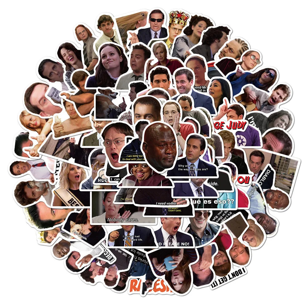 Big Bang Theory TV Show Stickers - 10/30/50/100pcs for Fridge, Luggage, Laptop