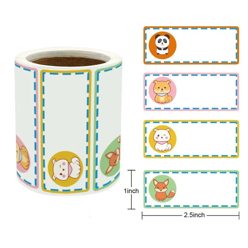 New Rolls Of Primary School Students And Children's Name Stickers Kindergarten Baby Entering Kindergarten Name Self-adhesive Sti