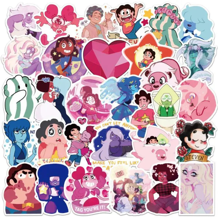 Steven Universe Graffiti Stickers - 10/30/50/100pcs Anime Manga Laptop Decals Kids Toys PVC