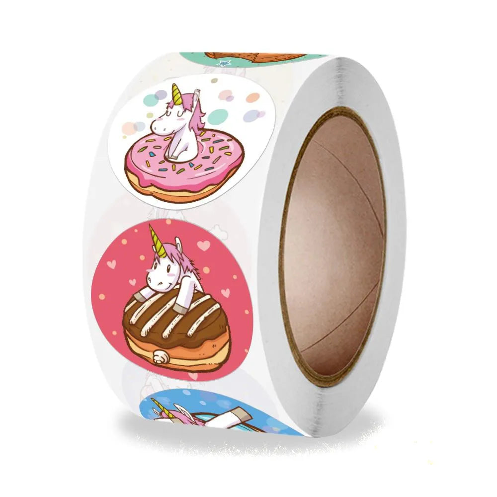 New Reward Stickers Motivational Stickers Roll For Kids For School Reward Students Teachers Cute Animals Stickers Labels