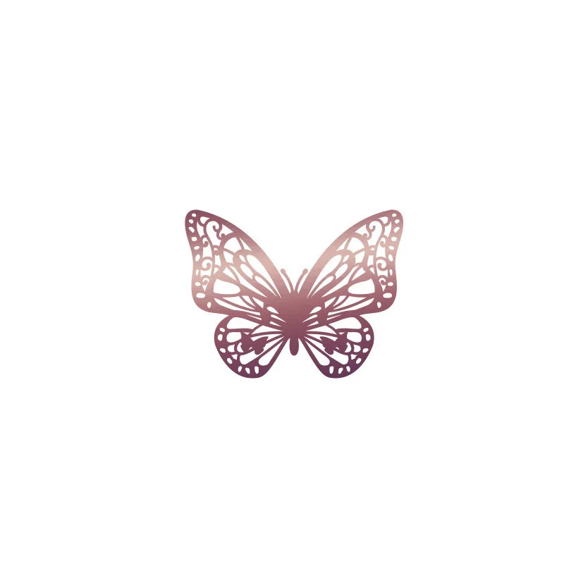 3D Butterfly Wall Stickers Set - Self Adhesive Home Decor Decals