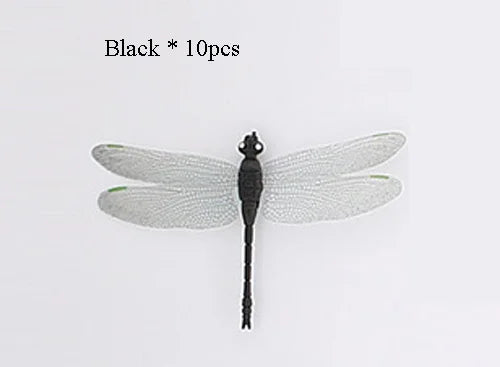 3D Dragonfly Wall & Fridge Stickers Set - Home & Wedding Decor