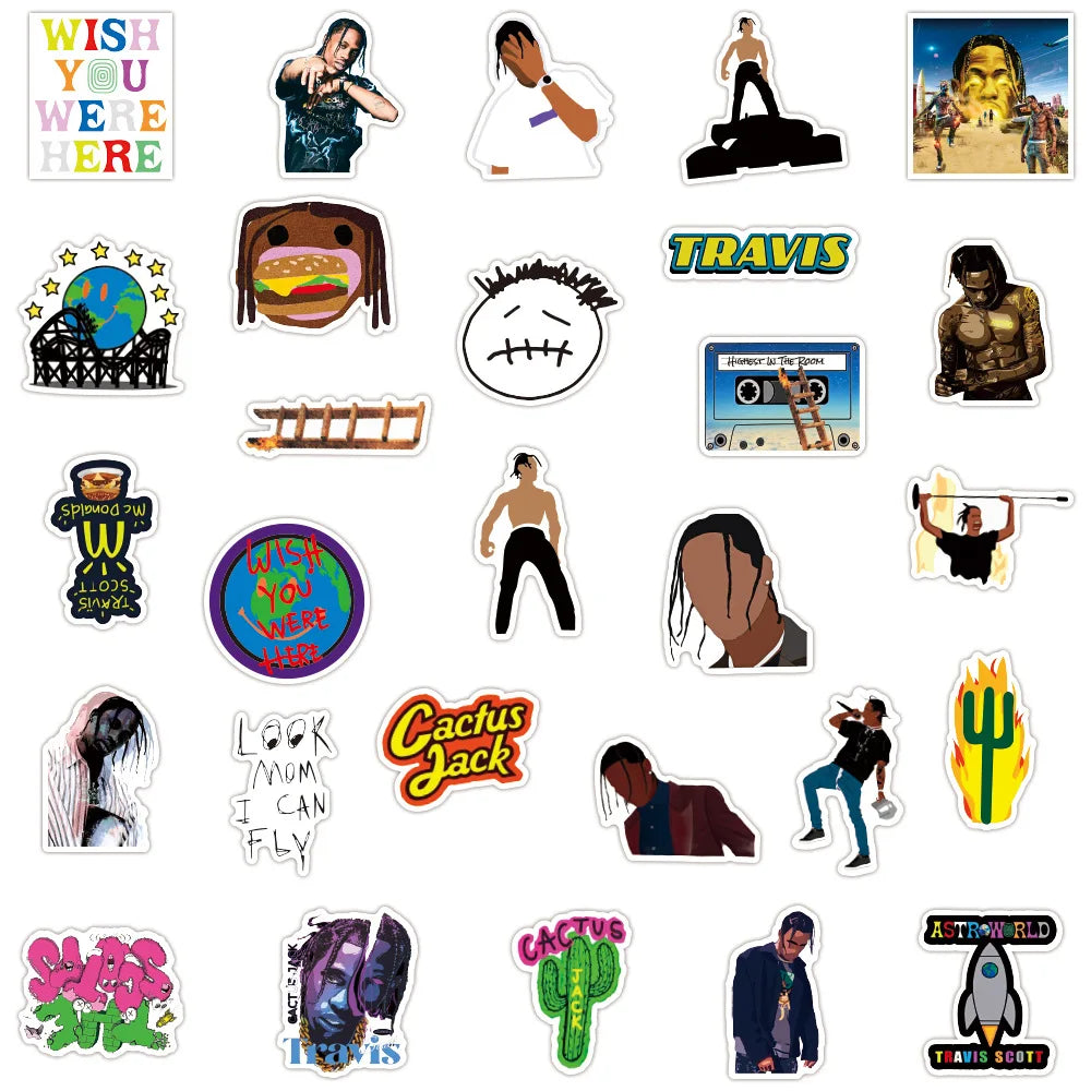 Rapper Travis Sticker Packs