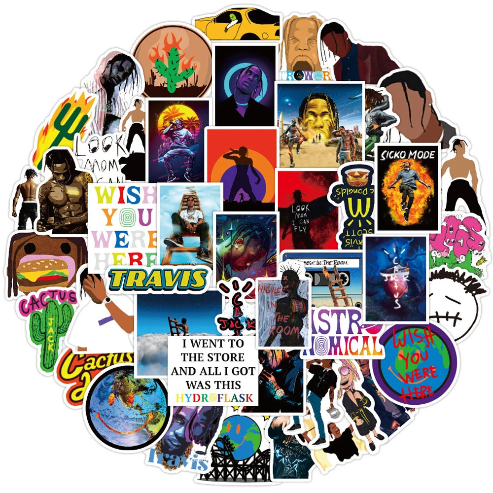 Rapper Travis Sticker Packs