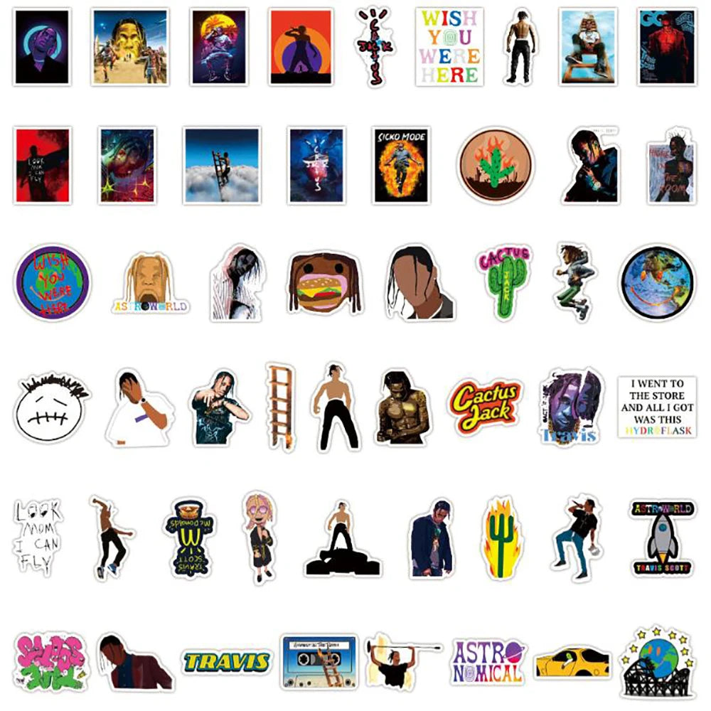 Rapper Travis Sticker Packs
