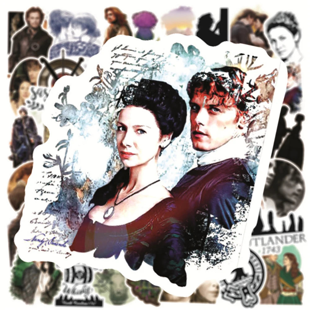 10/30/50PCS Outlander TV Show Sticker Pack
