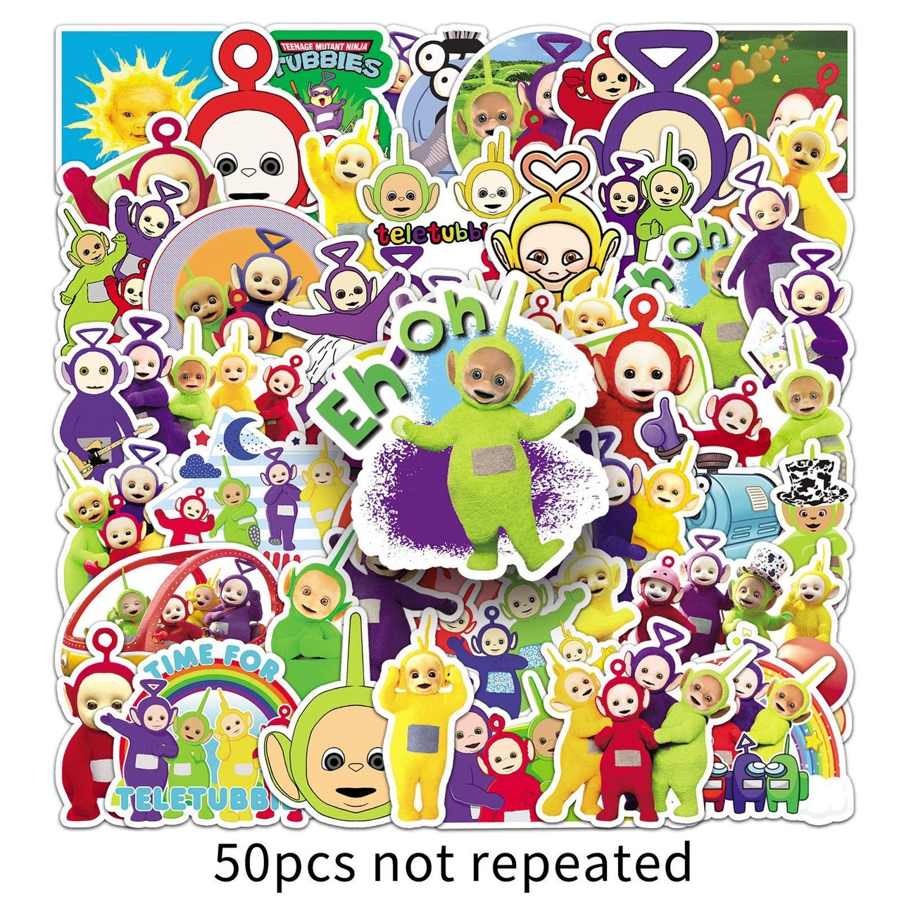 Mr Bean Stickers 50 Pieces Cute Funny Cartoon Mr Bean Classic Movie Animation Image Waterproof Stickers