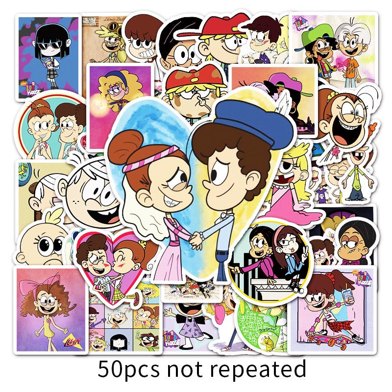 Mr Bean Stickers 50 Pieces Cute Funny Cartoon Mr Bean Classic Movie Animation Image Waterproof Stickers