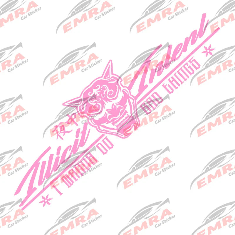 JDM Sport Waterproof Car Sticker Banner Decal