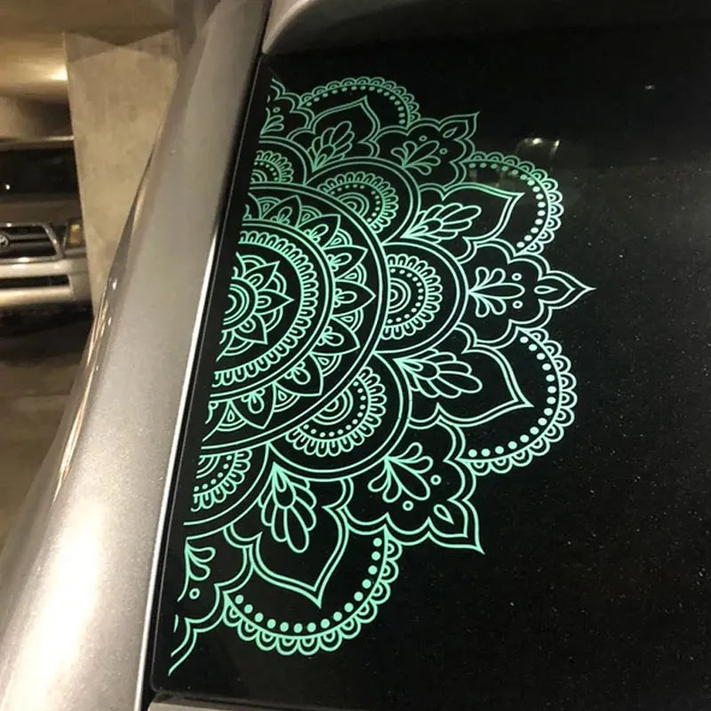 Mandala Car Sticker Vinyl Decal Motorcycle Accessory