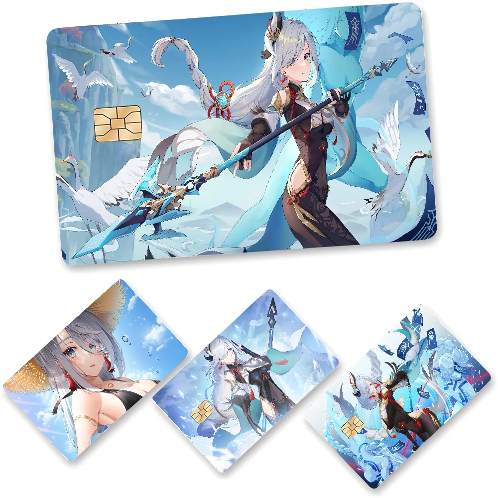 Genshin Impact ShenHe Waterproof Stickers Set