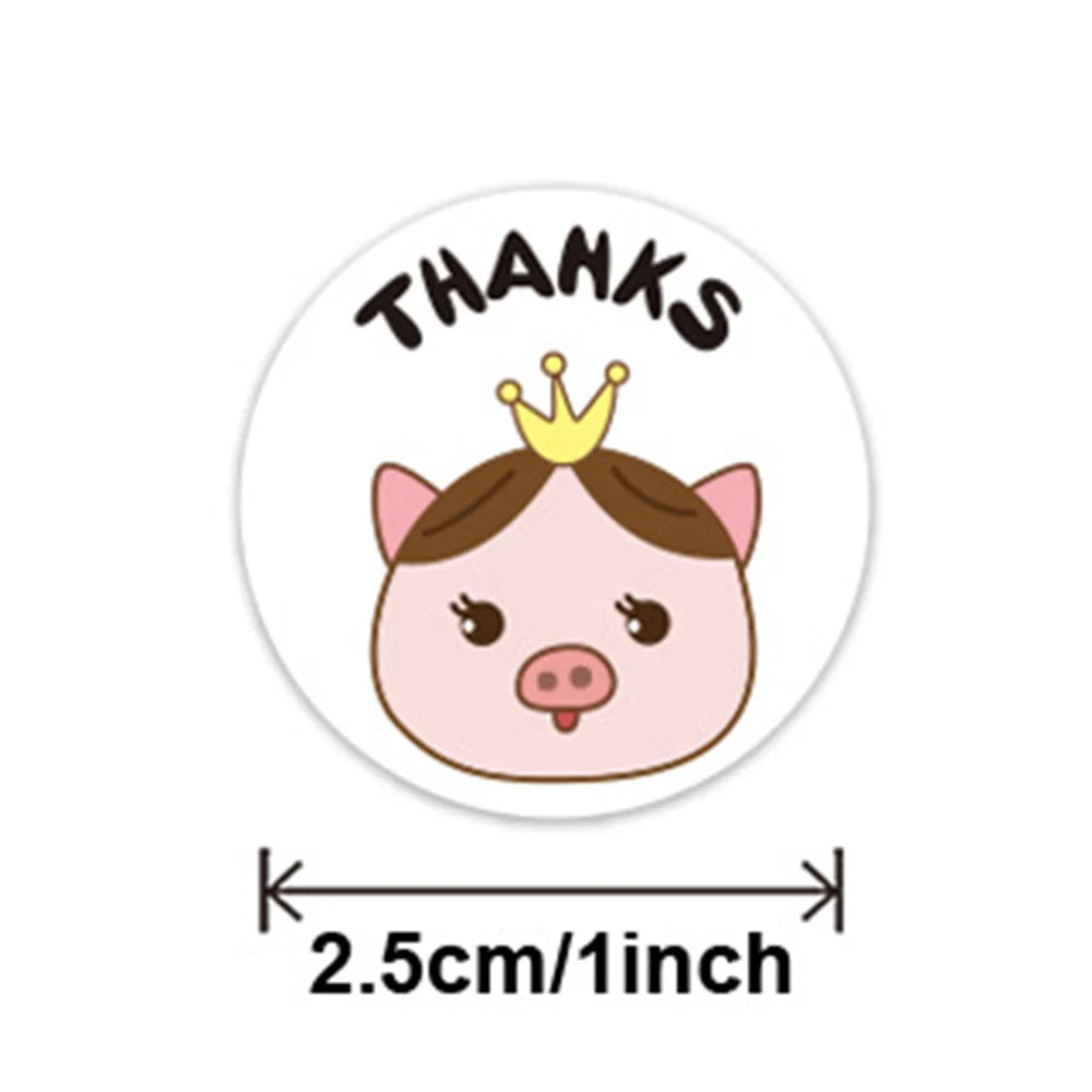New Animals Reward Sticker 100-500pcs English Encourage Words Labels For Praise Kids Gift Motivational Stickers Toys