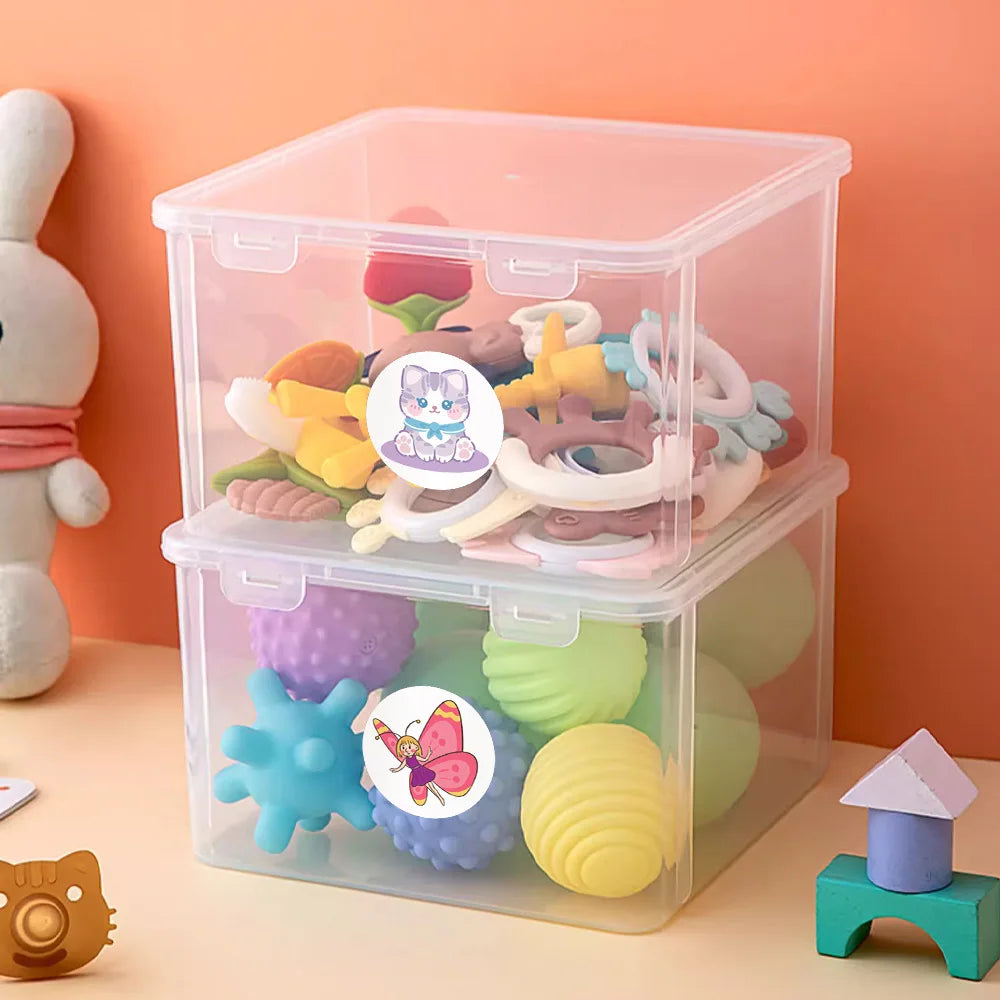 500pcs /rolls Kids lnspirational Stickers Cute Animal Stickers Reward Stickers Kids Stickers Wholesale self-adhesive Labels