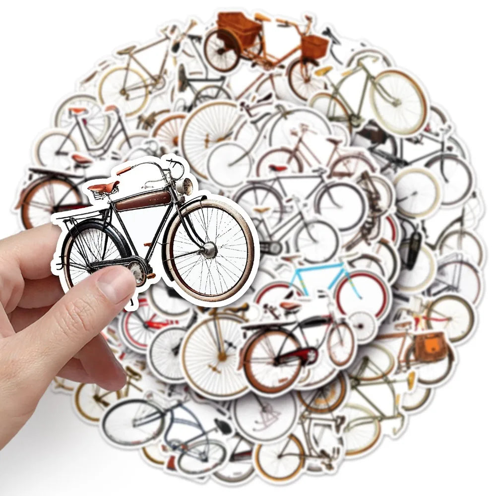 10/50Pcs Bike Stickers Graffiti Stickers Laptop Guitar Luggage Skateboard Car Waterproof Cool Sticker Decal Kids Toys