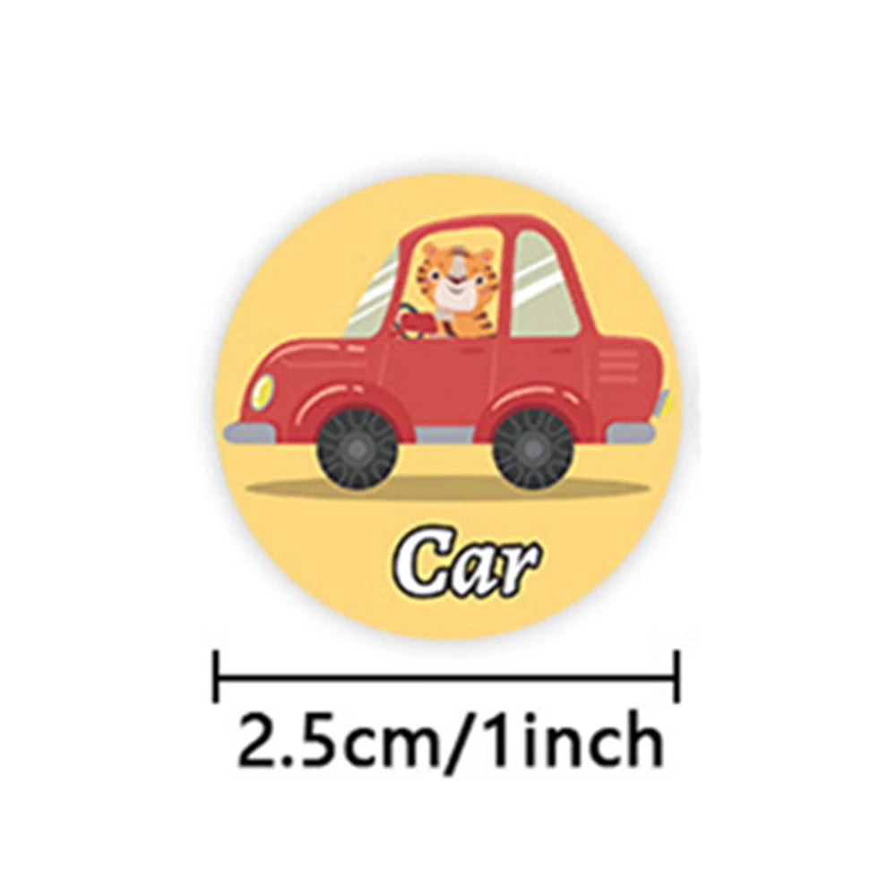 100-500pcs Reward Stickers For Kids School Teacher Supplies For Classroom Decorative Label And Motivational Sticker