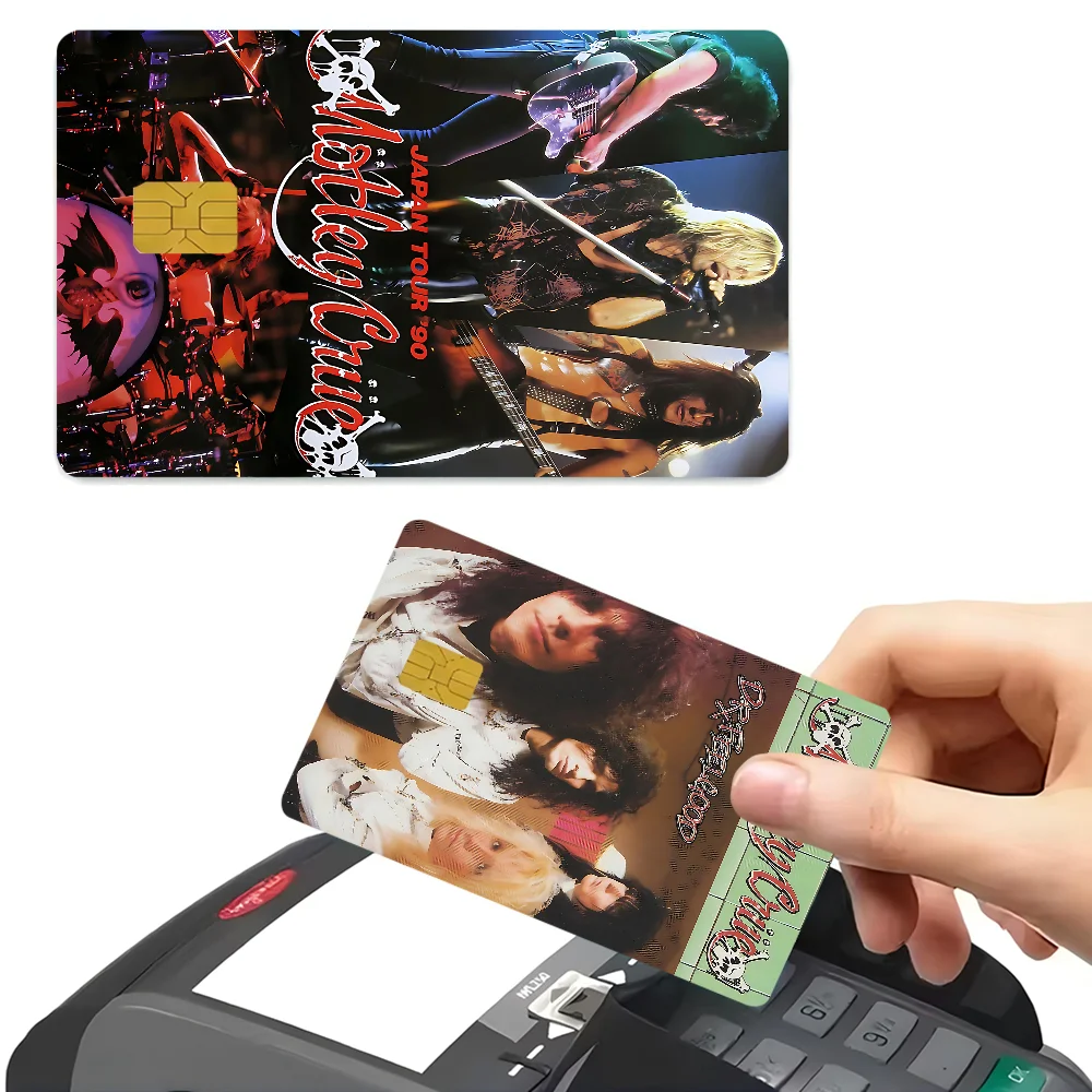 Motley Crue Credit Card Skin Stickers - Anti-Scratch Gift