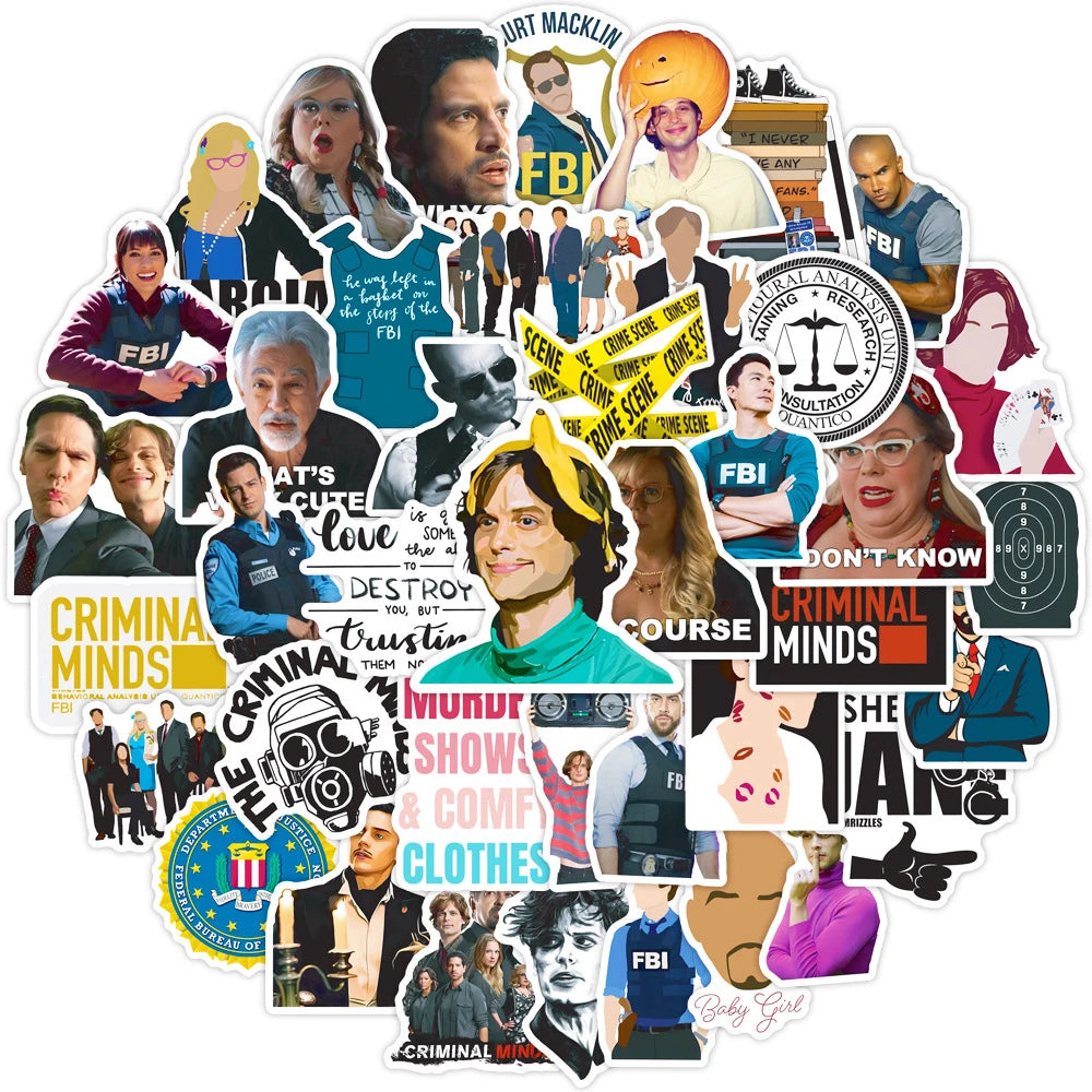 Criminal Minds Sticker Packs