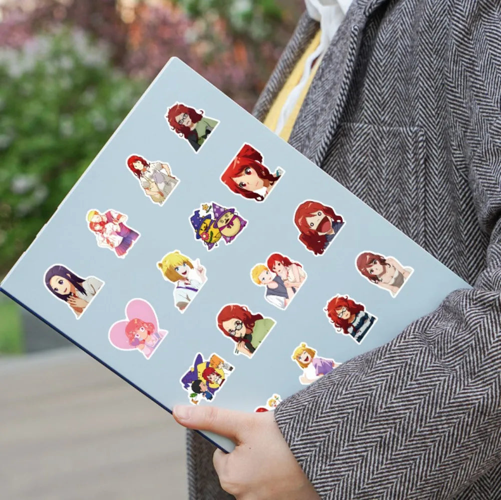 10/50pcs Anime Romantic Killer Diverse Plot Stickers Cartoon Graffiti Waterproof Luggage Suitcase Notebook Motorbike Sticker Toy