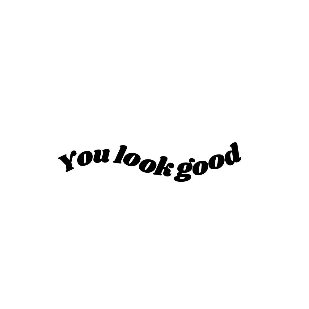 Car Rear View Mirror Decals - Stylish PVC Vinyl Stickers