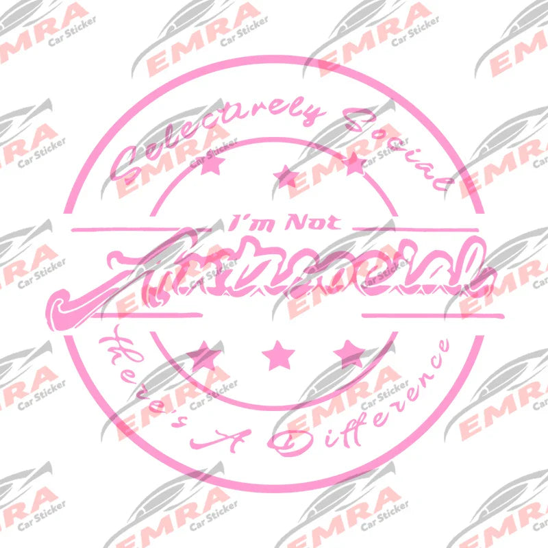 Waterproof Car Sticker Decals for Windshield Decoration