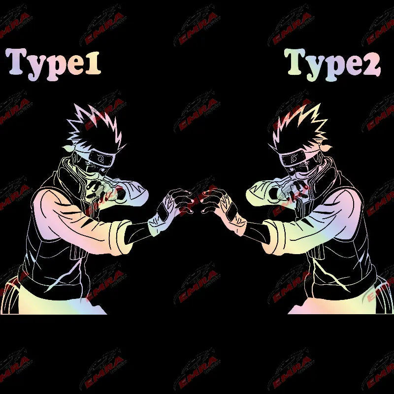 Anime Car Sticker Vinyl Decal - Creative PVC Design