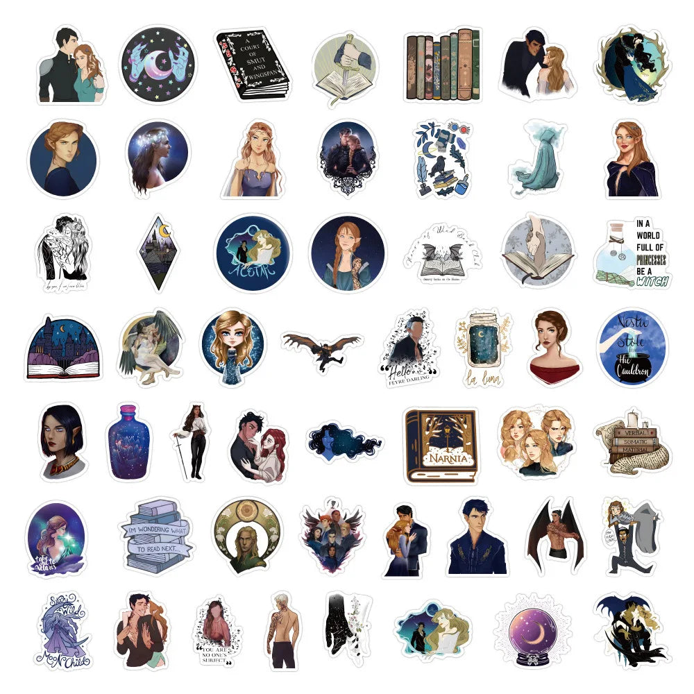 10/30/50/100pcs Acotar Merchandise Graffiti Sticker Pacs