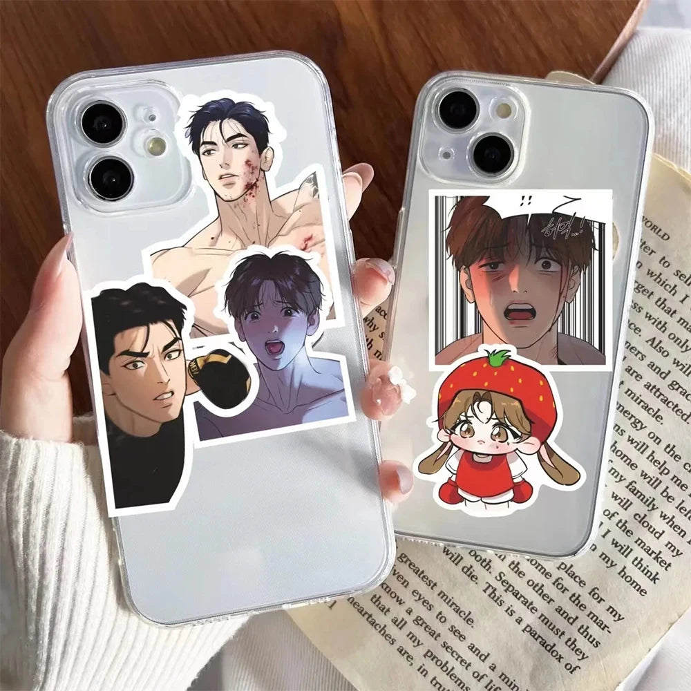 10/30/66pcs Anime Korean Manwha Jinx Stickers Joo Jaekyung Kim Dan Manga Decals Laptop Motorcycle Phone Car Waterproof Sticker
