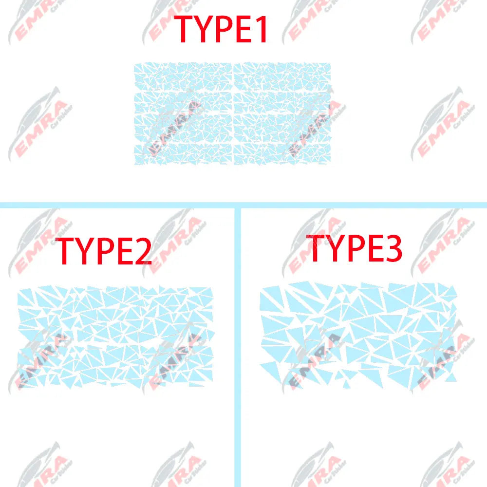 Angular Shape Sticker For Car Motorcycle Sticker Decoration Side Camouflage Kit Wrap Camo Tuning Styling Waterproof Vinyl Decals