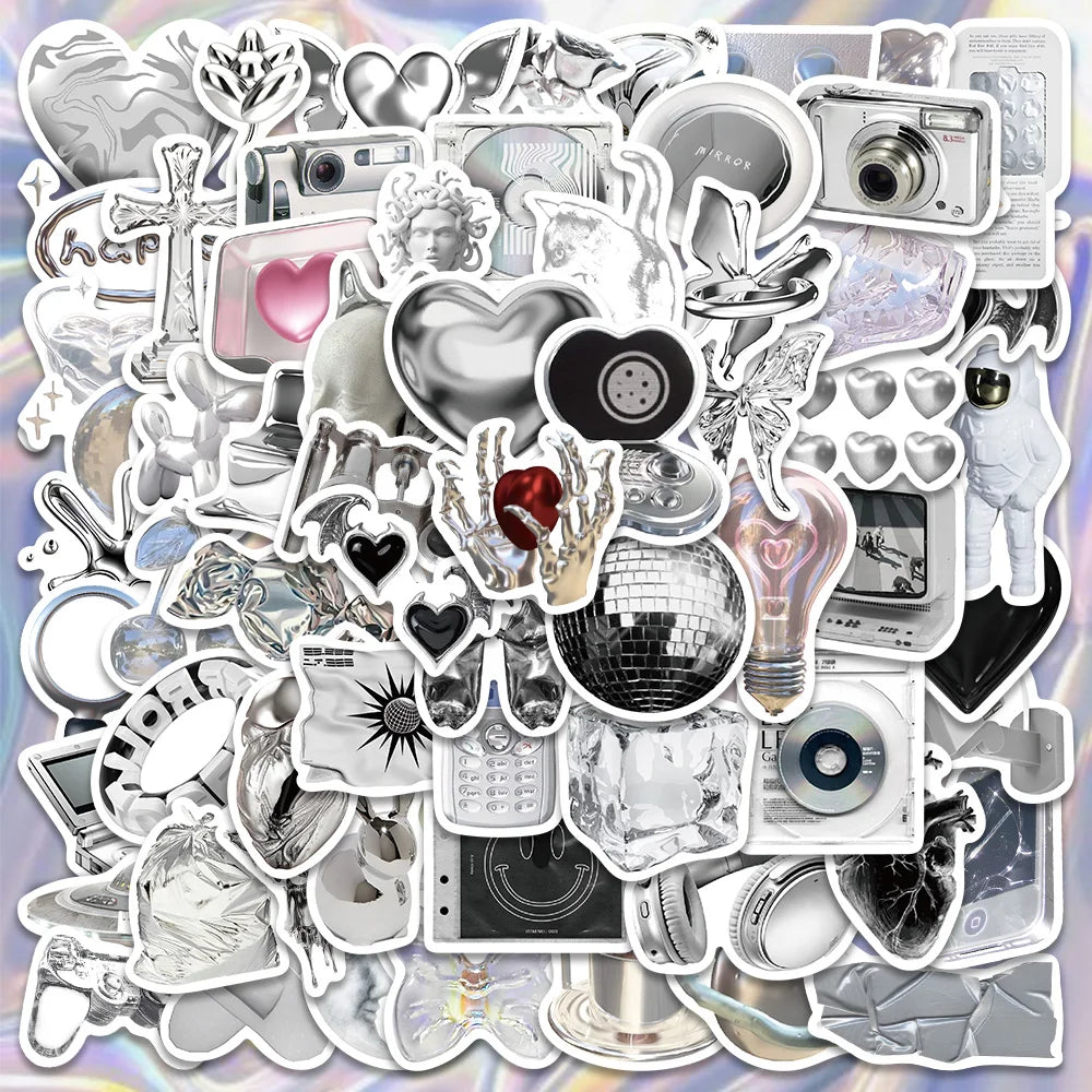 66PCS Aesthetic VSCO Stickers for Laptop, Phone, Suitcase, Motorcycle, Toy