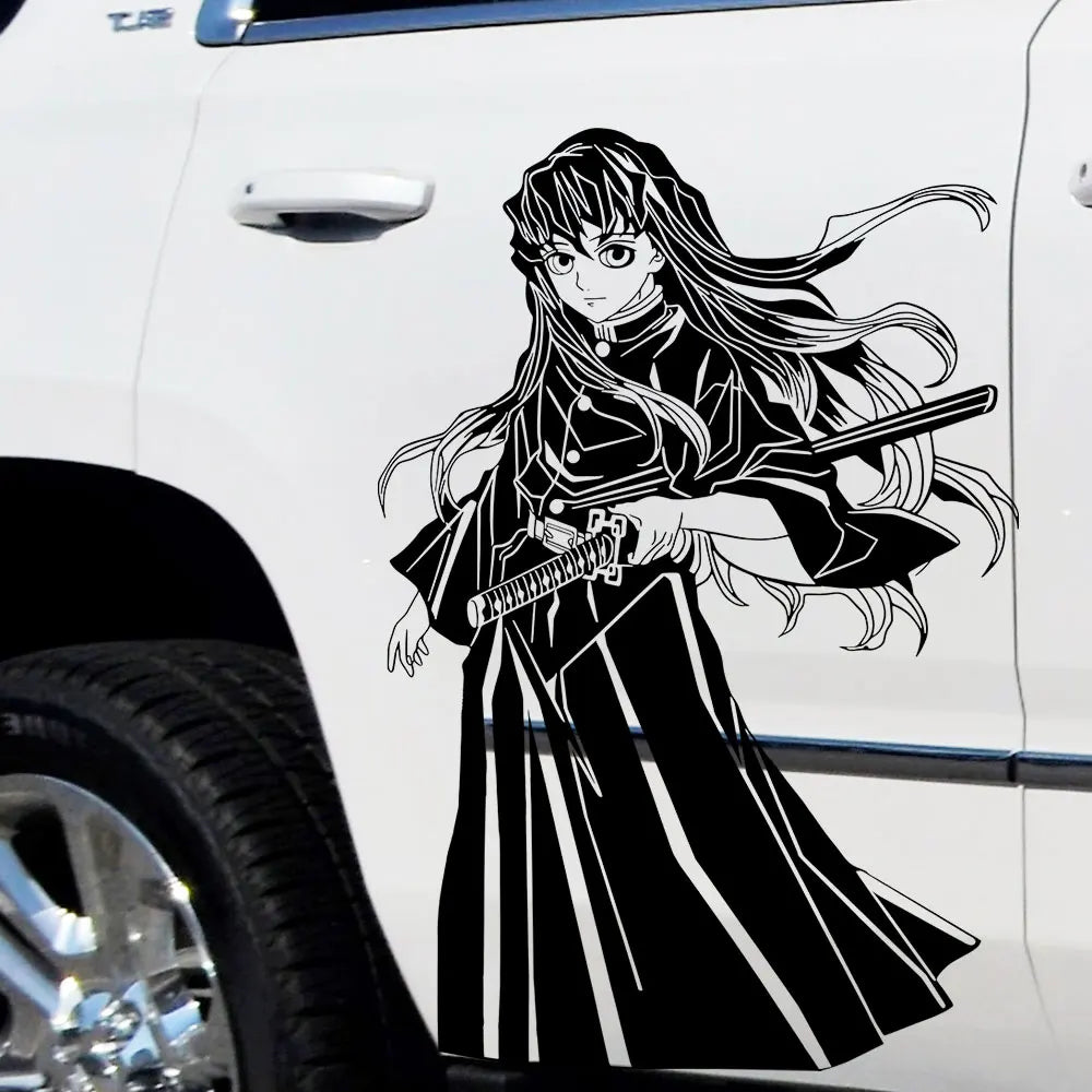 Samurai Anime Car Sticker Waterproof Vinyl Decal