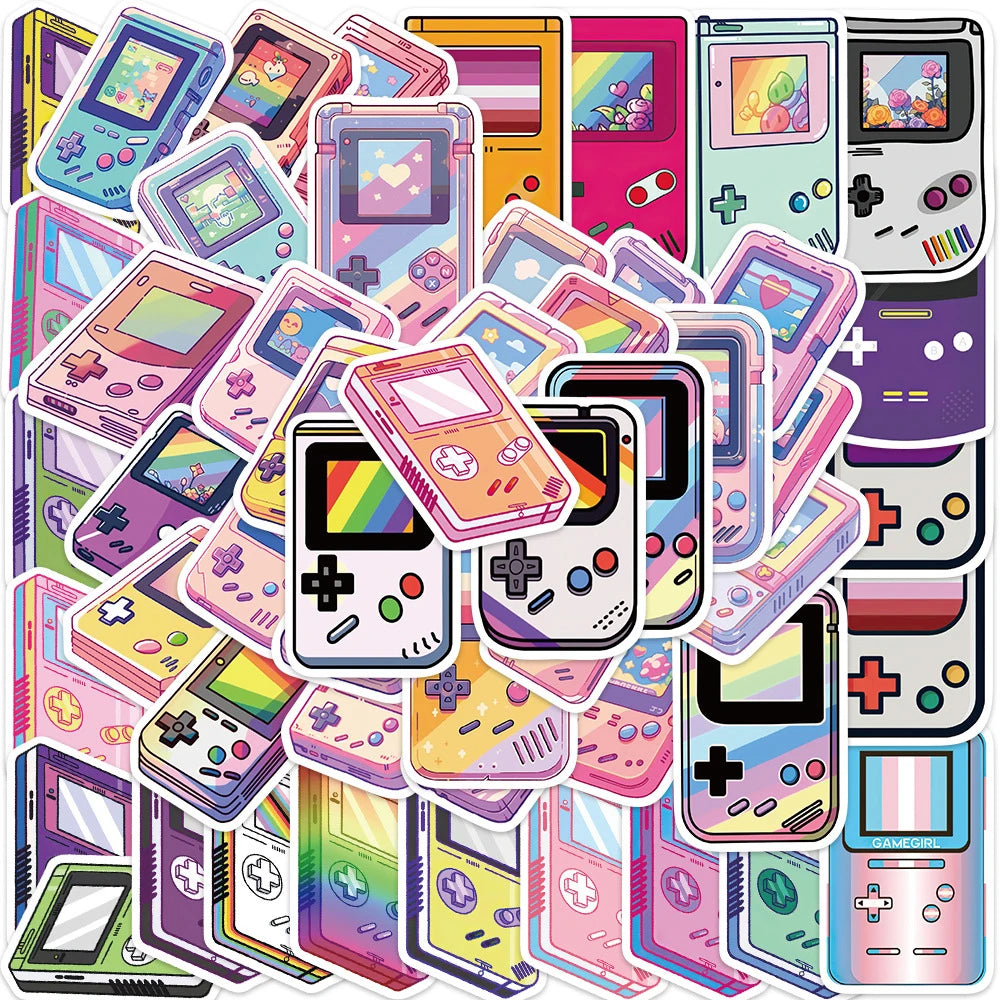 Colorful Cartoon Stickers for Laptop Phone Skateboard Car Decoration (10/30/50pcs)