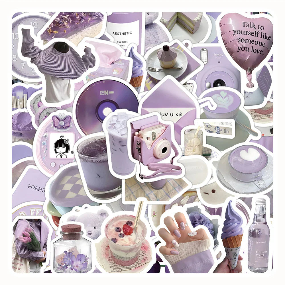 Cute Cartoon Stickers for Laptop, Phone, Guitar, Diary - 10/30/50pcs