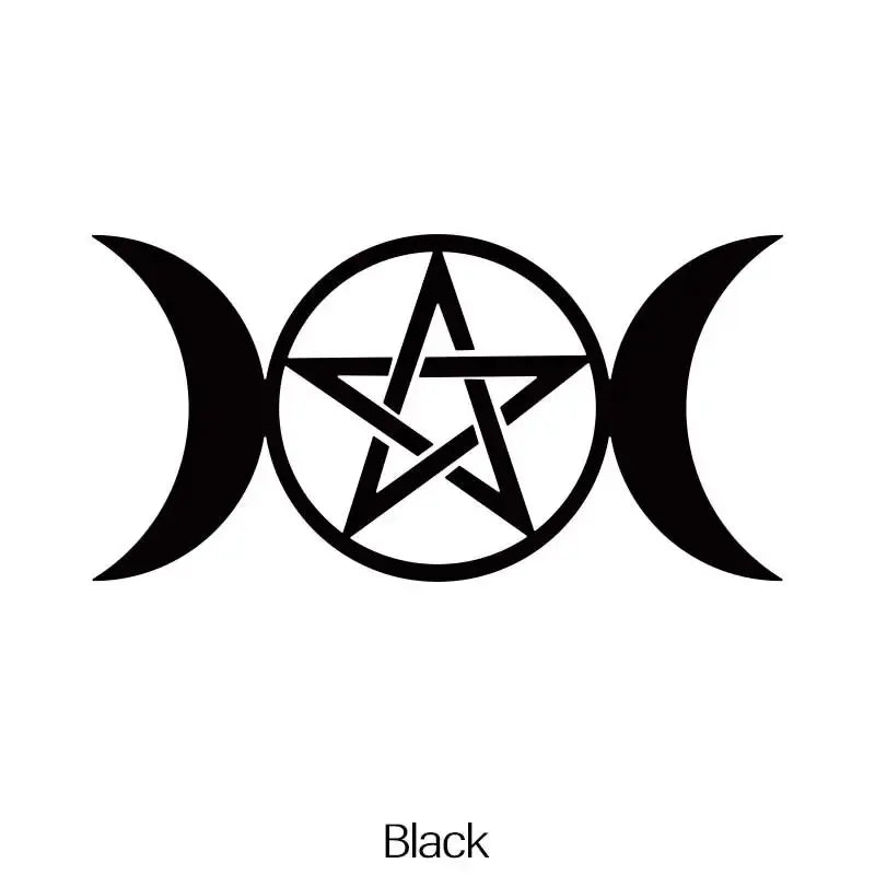 Wiccan Moon Goddess Stickers for Cars & Laptops