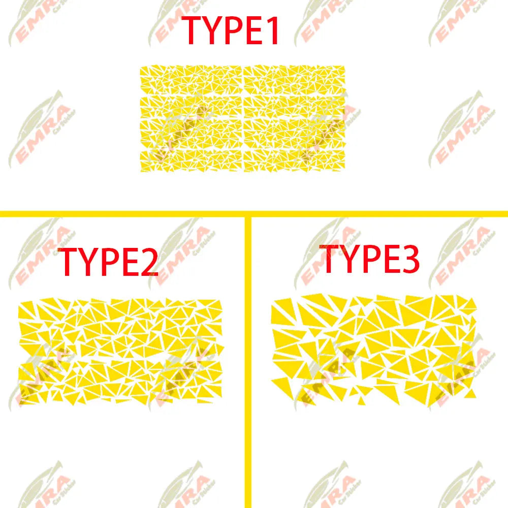 Angular Shape Sticker For Car Motorcycle Sticker Decoration Side Camouflage Kit Wrap Camo Tuning Styling Waterproof Vinyl Decals
