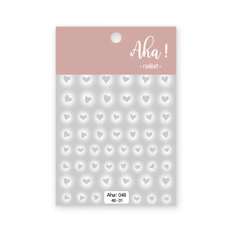 3D Cloud Moon Nail Stickers - Ultra Thin Self-Adhesive Decals