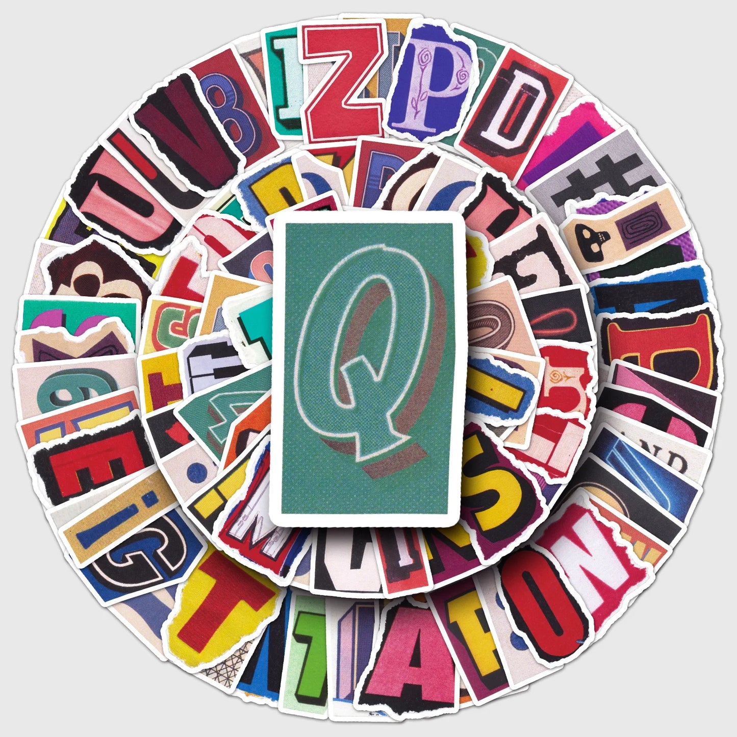 50Pcs Cartoon Waterproof Vinyl Stickers for Skateboard Snowboard Decals