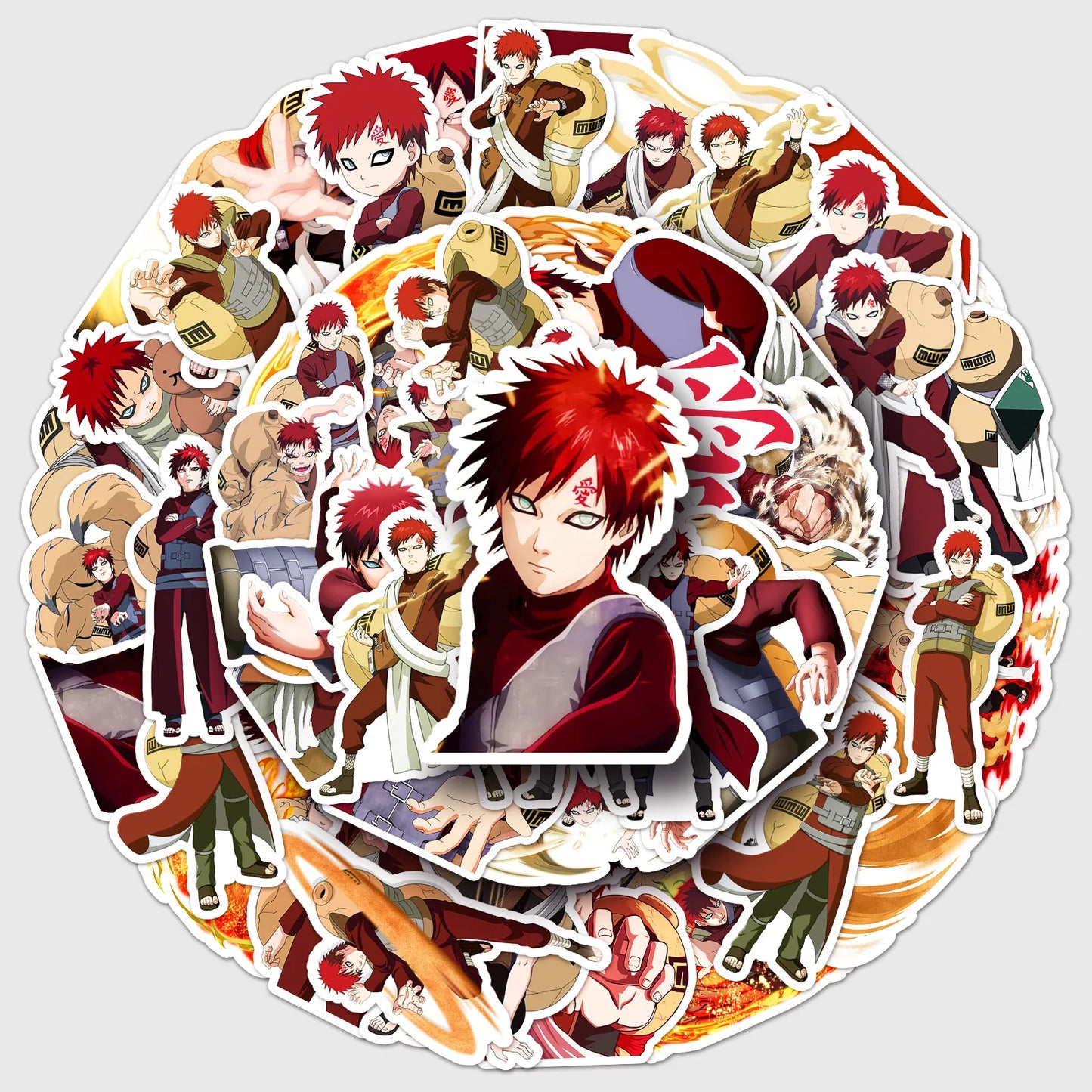50Pcs MINISO Love Luo Cartoon Waterproof Vinyl Stickers