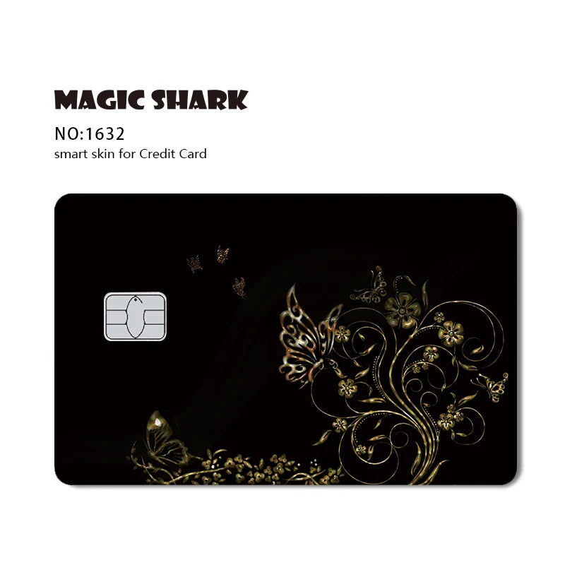FBI Tiger Mexico Flag Anime Card Sticker Skin