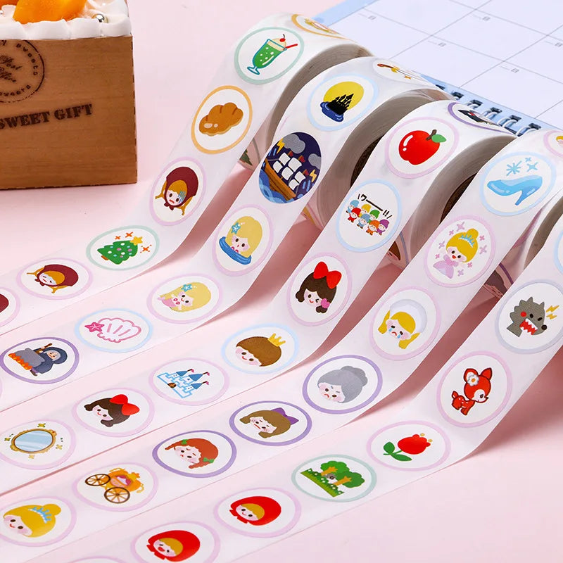 100-500pcs Reward Stickers Cute animals Motivational Stickers for Kids toys School Reward Students Teachers Stationery Labels