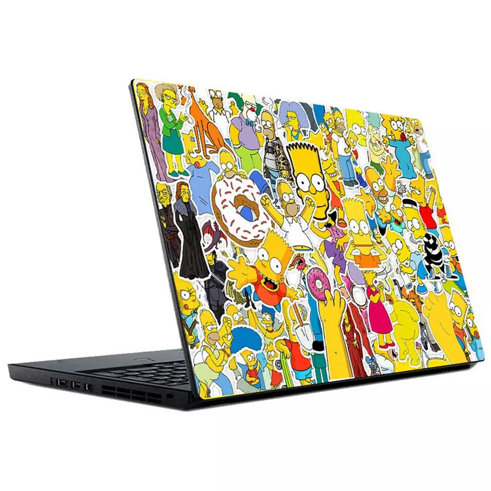 10/30/50pcs Kawaii Simpson Family Stickers Cartoon Anime Decals DIY Motorcycle Laptop Phone Car Waterproof Sticker Kids Toys