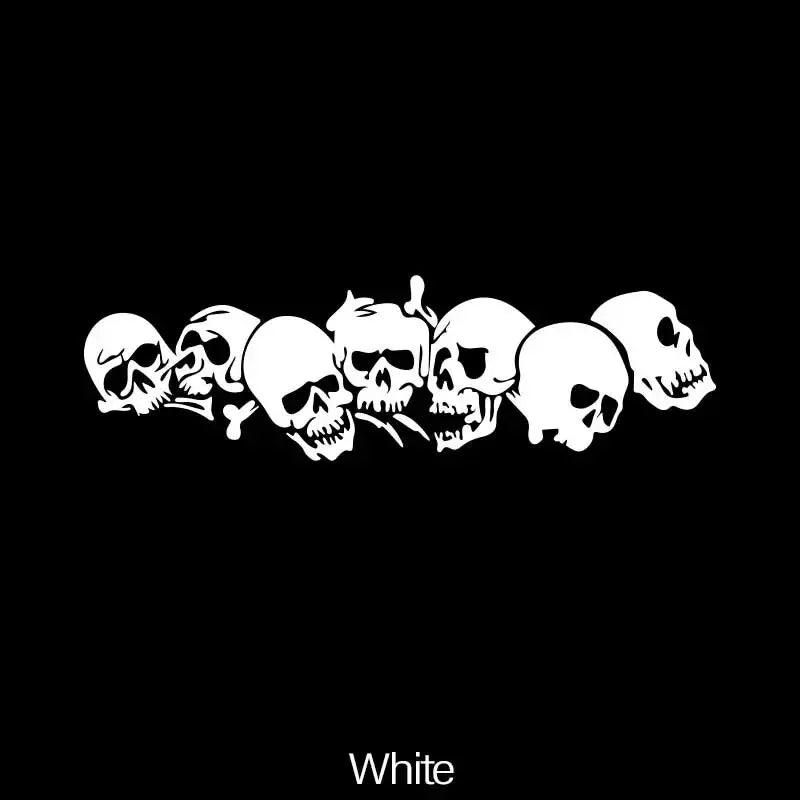 Waterproof Skull Car Sticker Vinyl Decal Accessory
